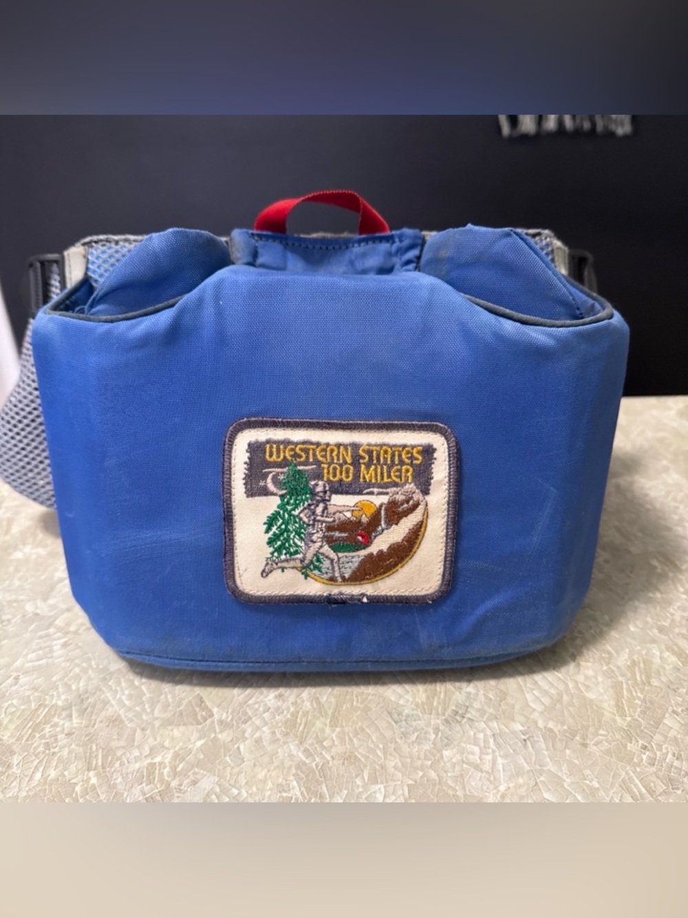 Vintage HydrationHip Pack w/ Western States 100 Miler Endurance Run Patch Mile